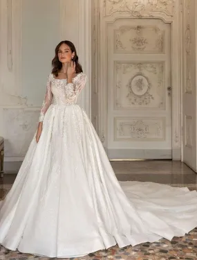 Aurora White Wedding Dress
