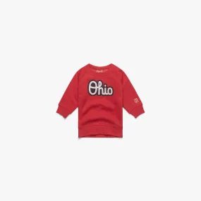 Baby Script Ohio Outline Crewneck
