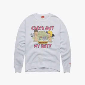Beavis And Butt-Head Check Out My Butt Crewneck