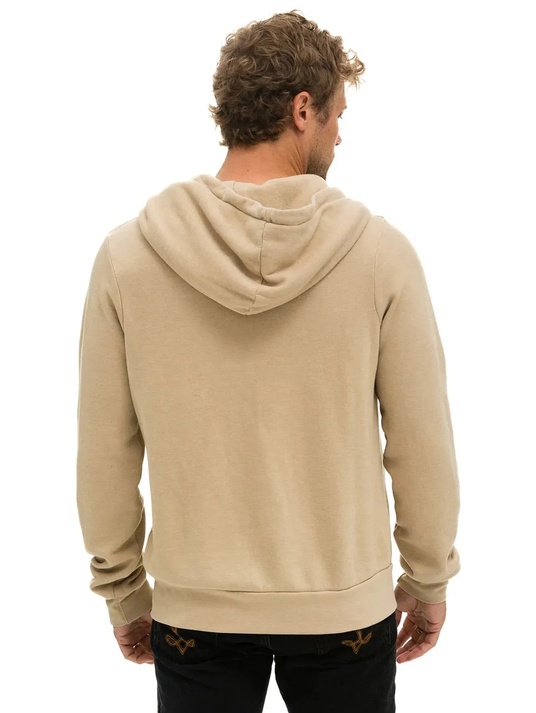 Bolt 2 Zip Hoodie - Sand-Neon Pink