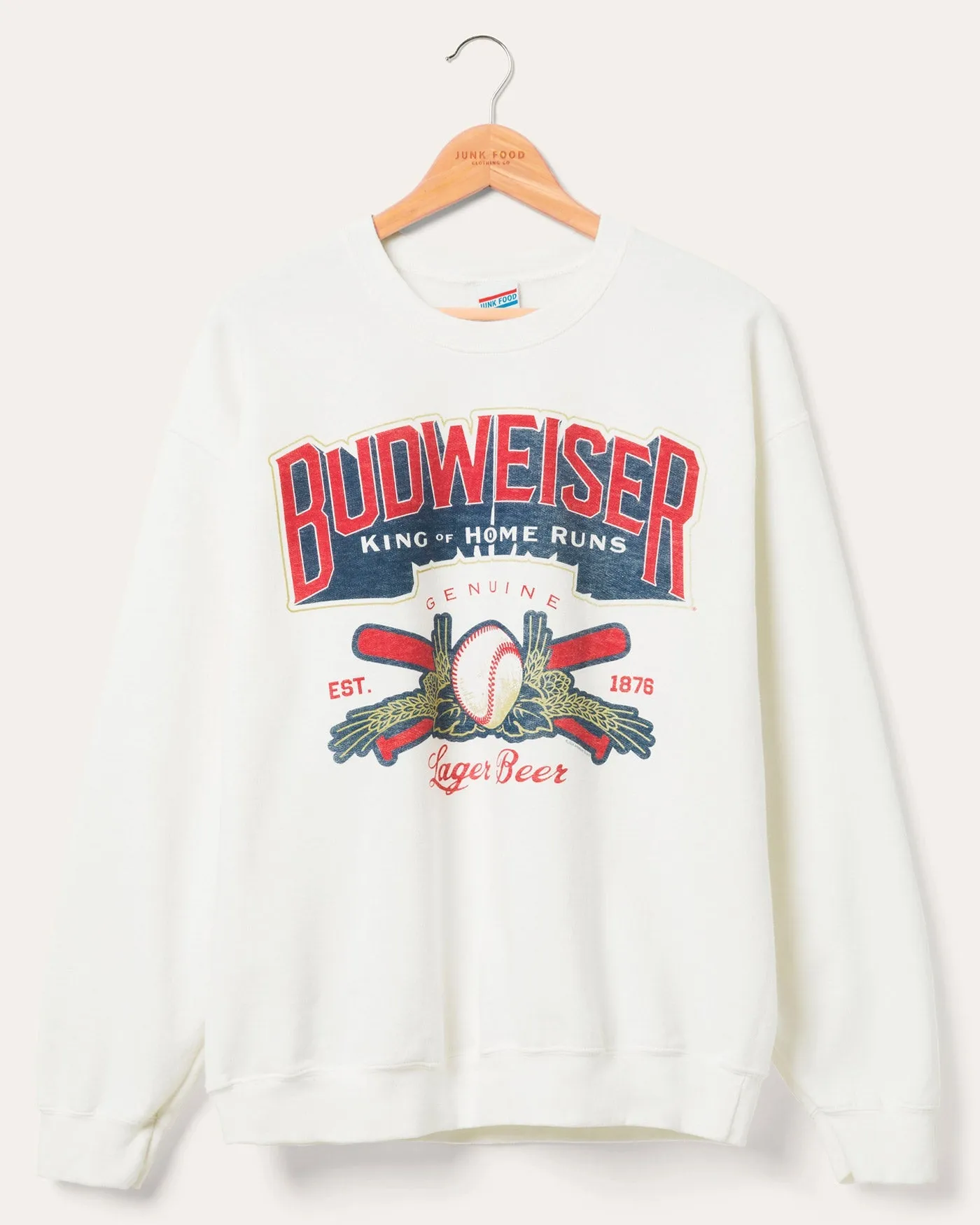 Budweiser King of Homeruns Flea Market Fleece