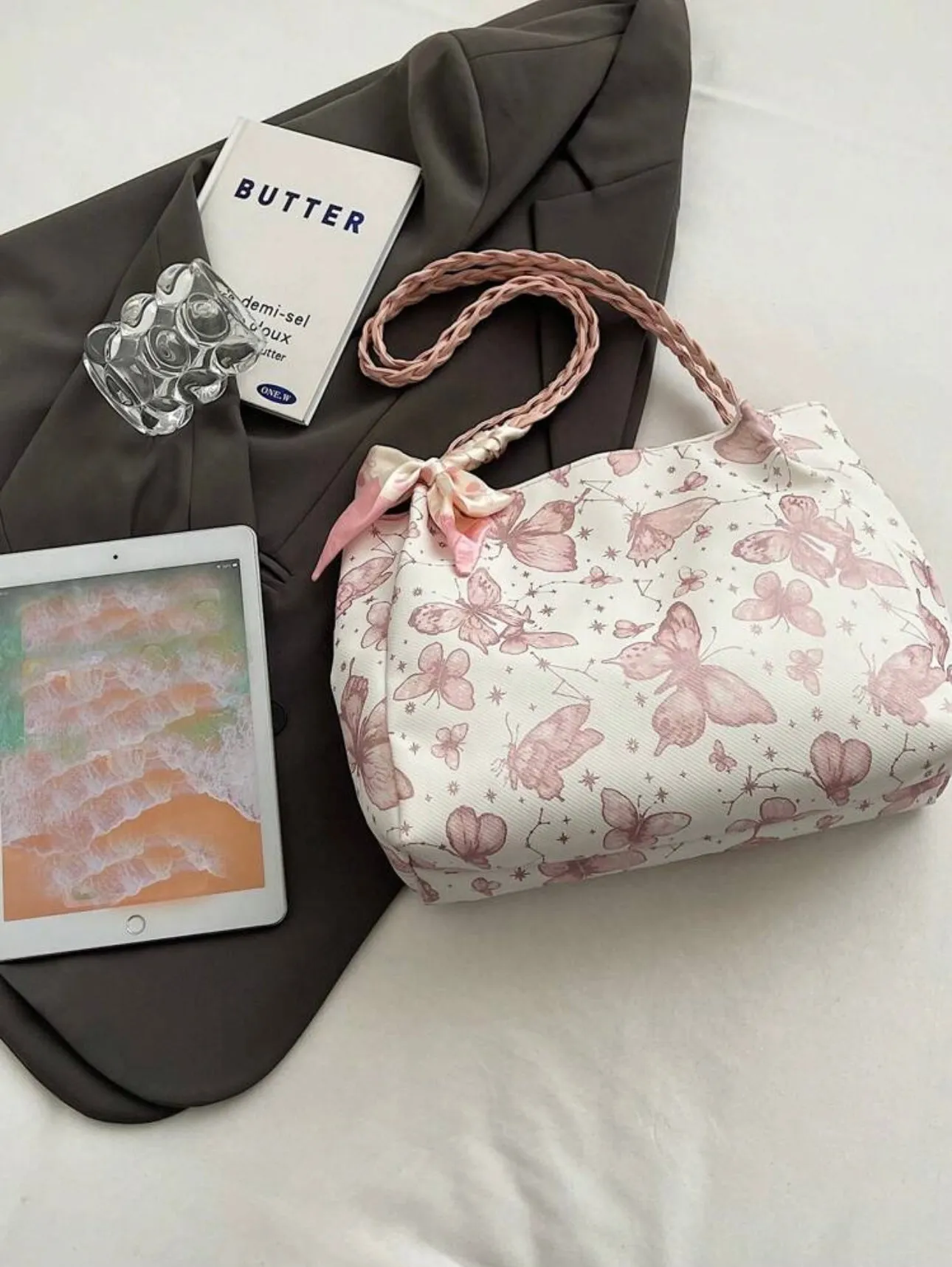 Butterfly Bloom Tote Bag