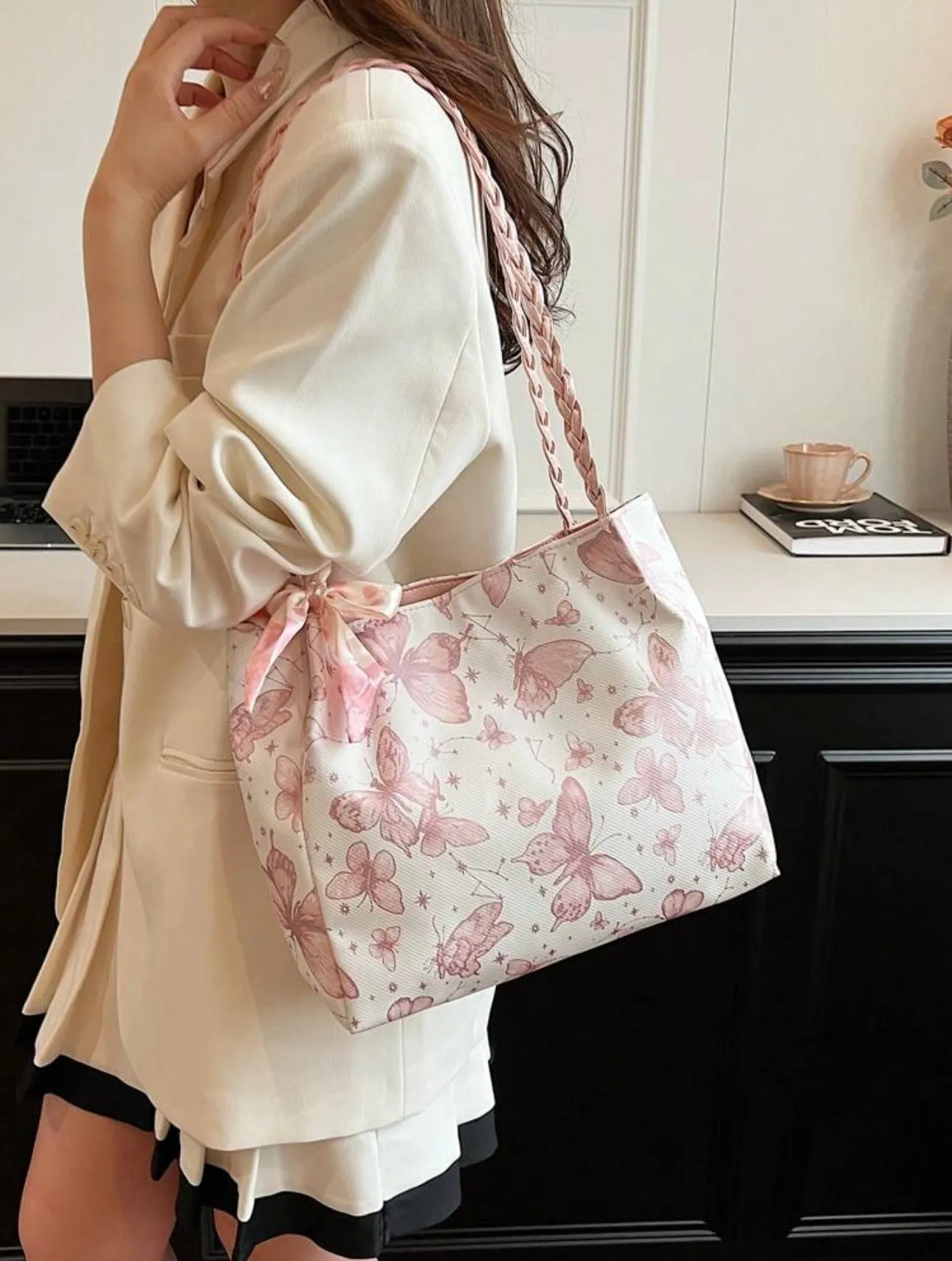 Butterfly Bloom Tote Bag