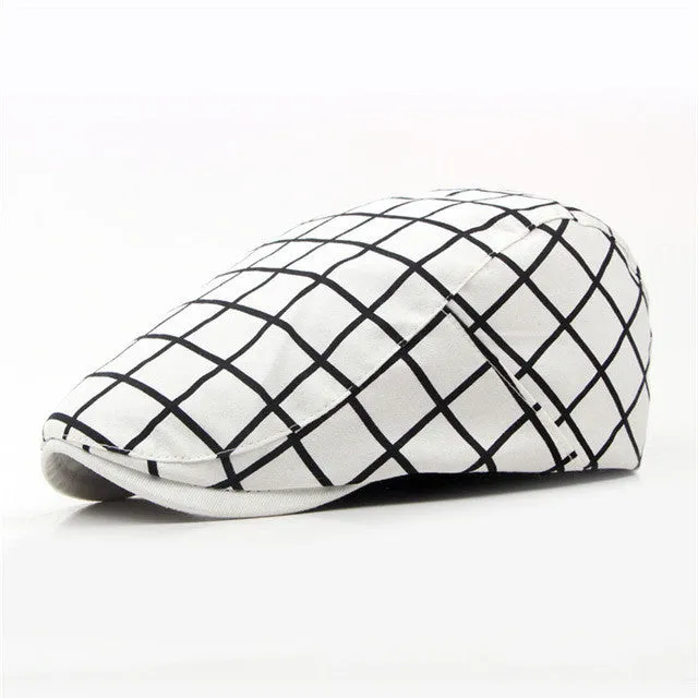 Classic Plaid Berets BR003