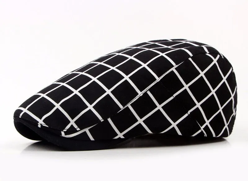 Classic Plaid Berets BR003