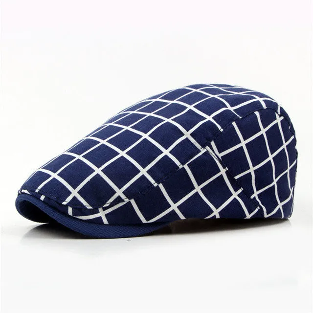 Classic Plaid Berets BR003