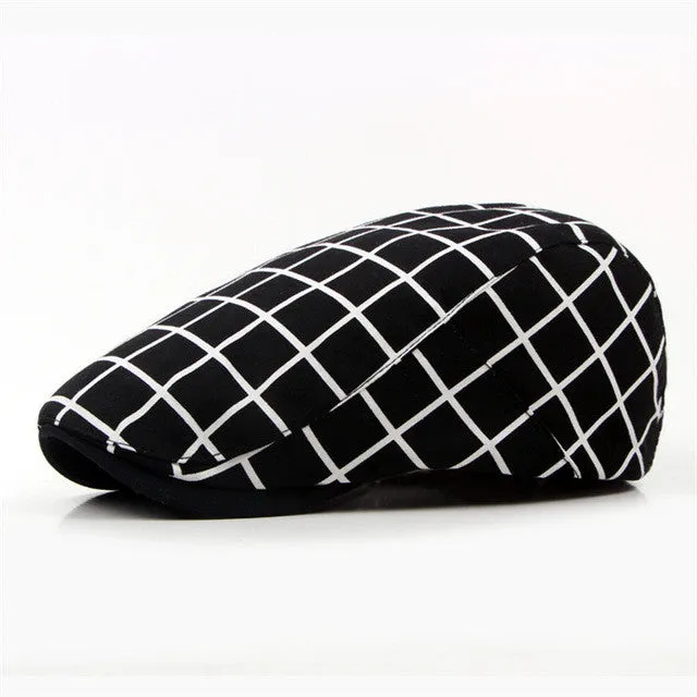 Classic Plaid Berets BR003