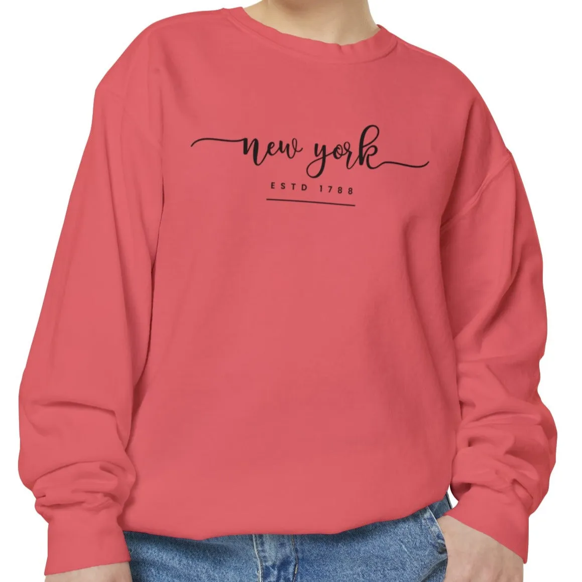 Comfort Colors Women's Sweatshirt - New York Pride Pullover