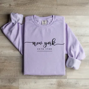 Comfort Colors Women's Sweatshirt - New York Pride Pullover