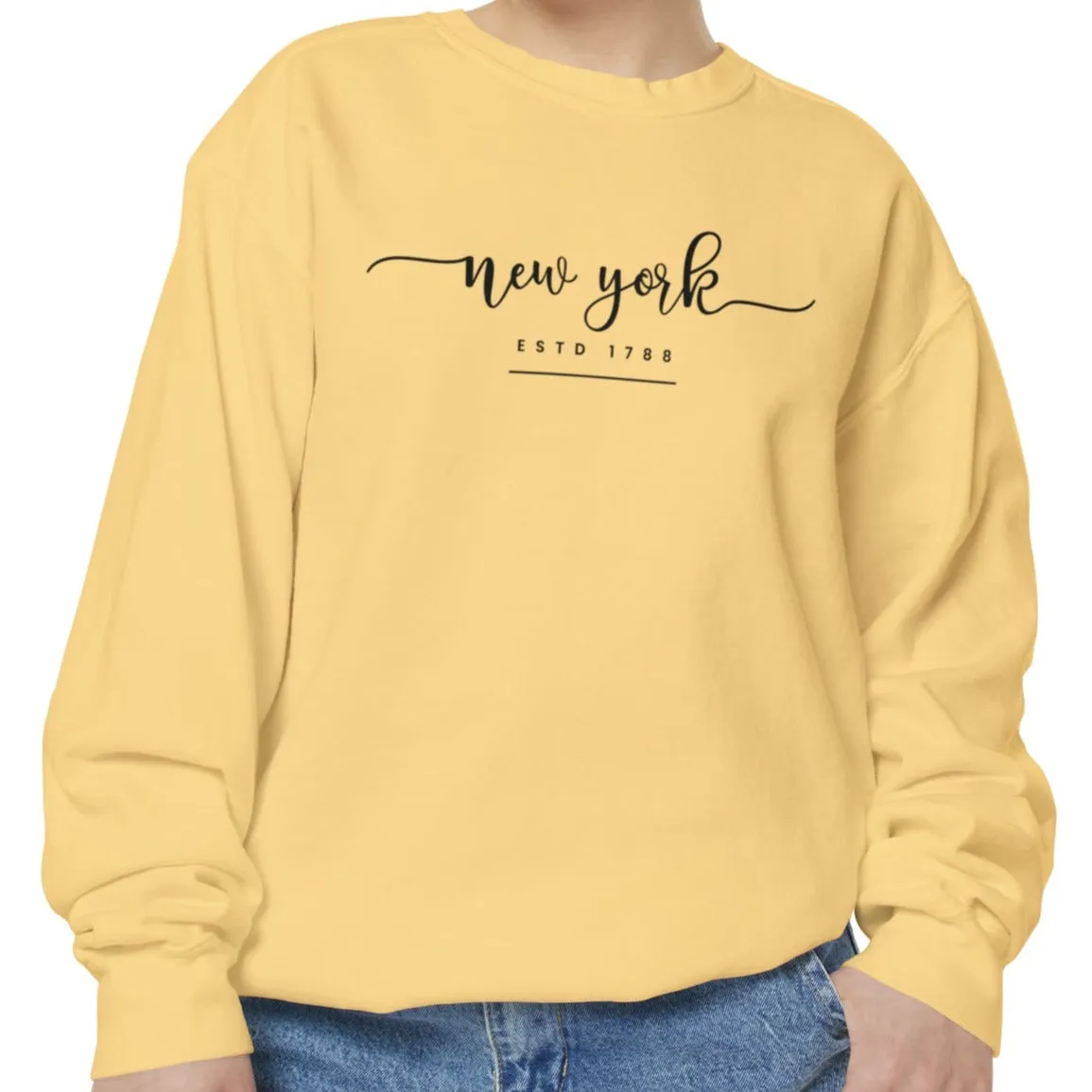 Comfort Colors Women's Sweatshirt - New York Pride Pullover