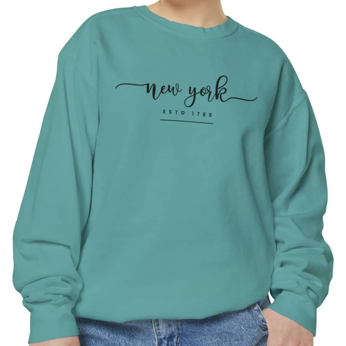 Comfort Colors Women's Sweatshirt - New York Pride Pullover