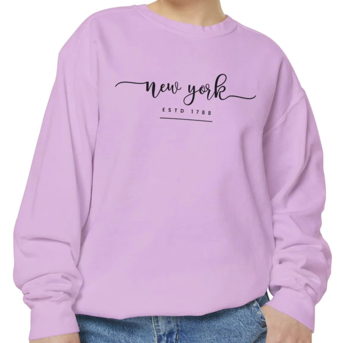 Comfort Colors Women's Sweatshirt - New York Pride Pullover