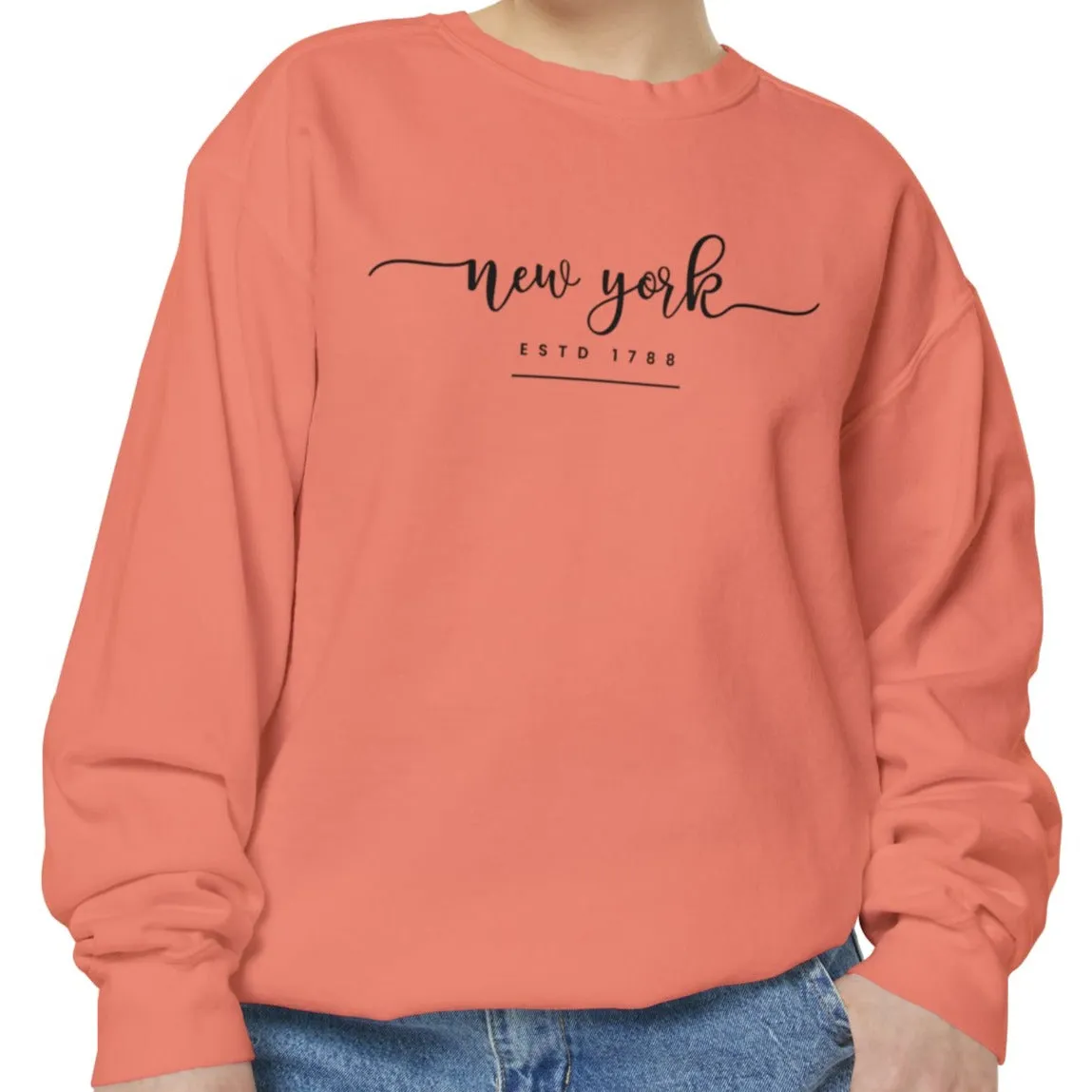 Comfort Colors Women's Sweatshirt - New York Pride Pullover