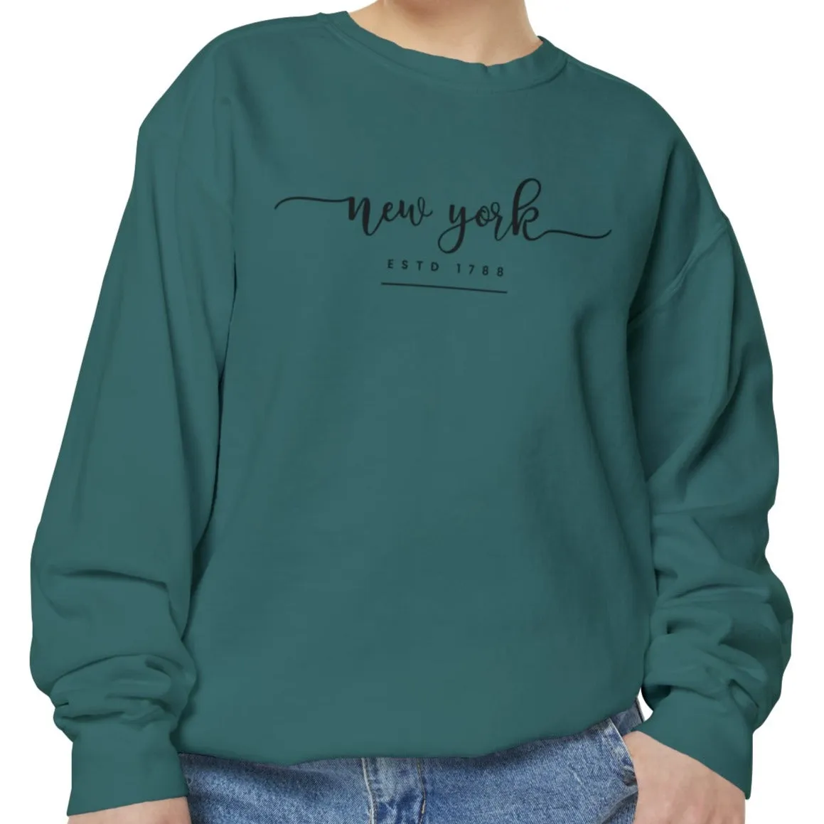 Comfort Colors Women's Sweatshirt - New York Pride Pullover