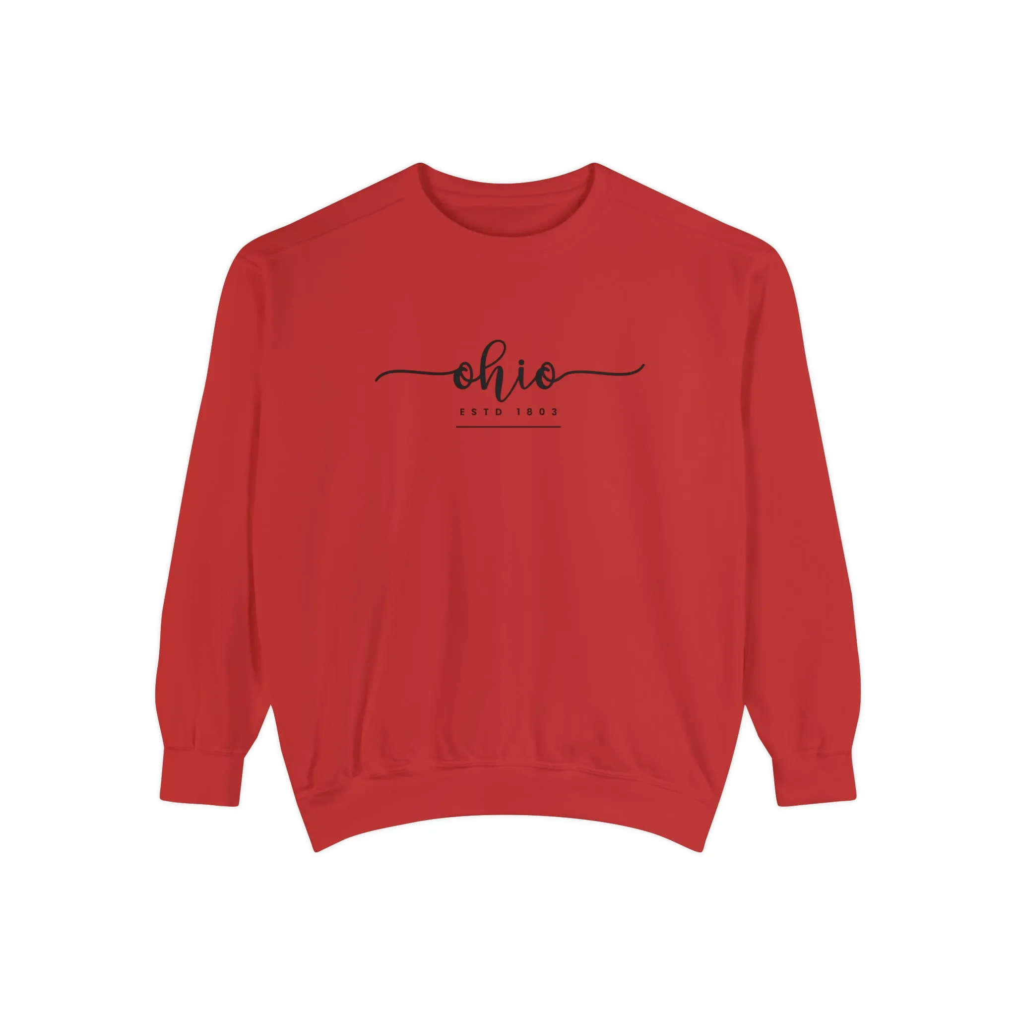 Comfort Colors Women's Sweatshirt - Ohio Pride Pullover