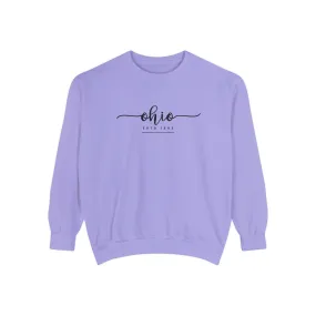 Comfort Colors Women's Sweatshirt - Ohio Pride Pullover
