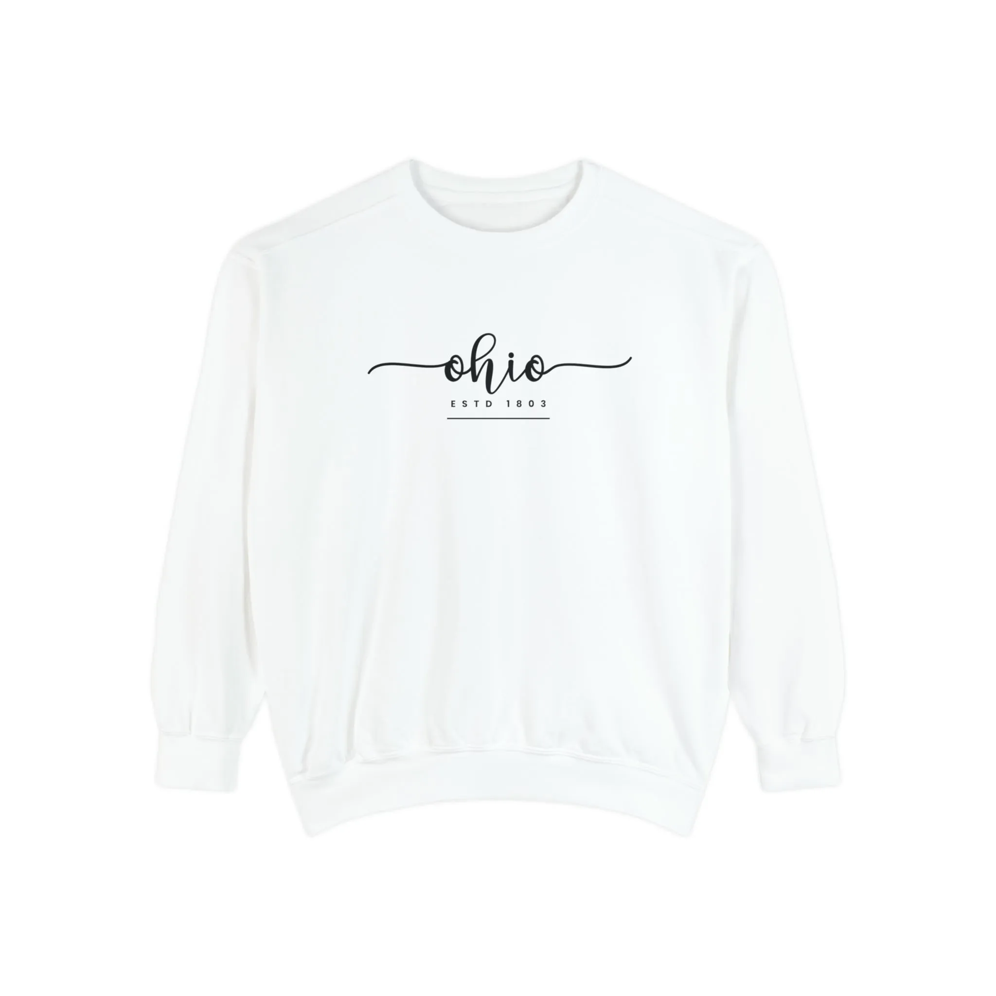 Comfort Colors Women's Sweatshirt - Ohio Pride Pullover