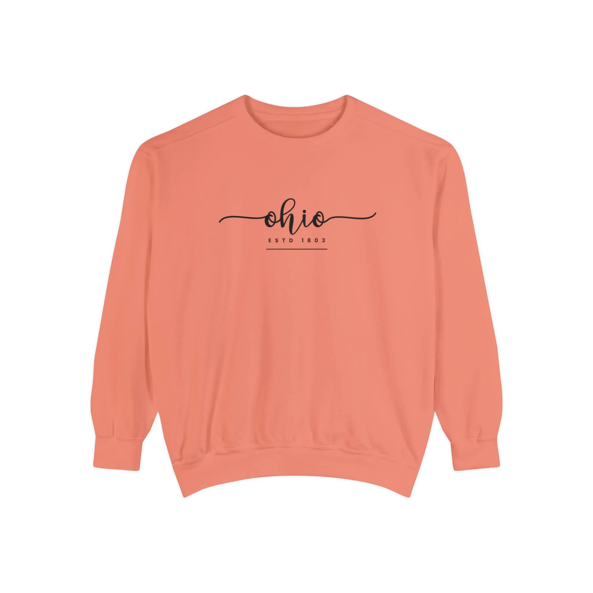 Comfort Colors Women's Sweatshirt - Ohio Pride Pullover
