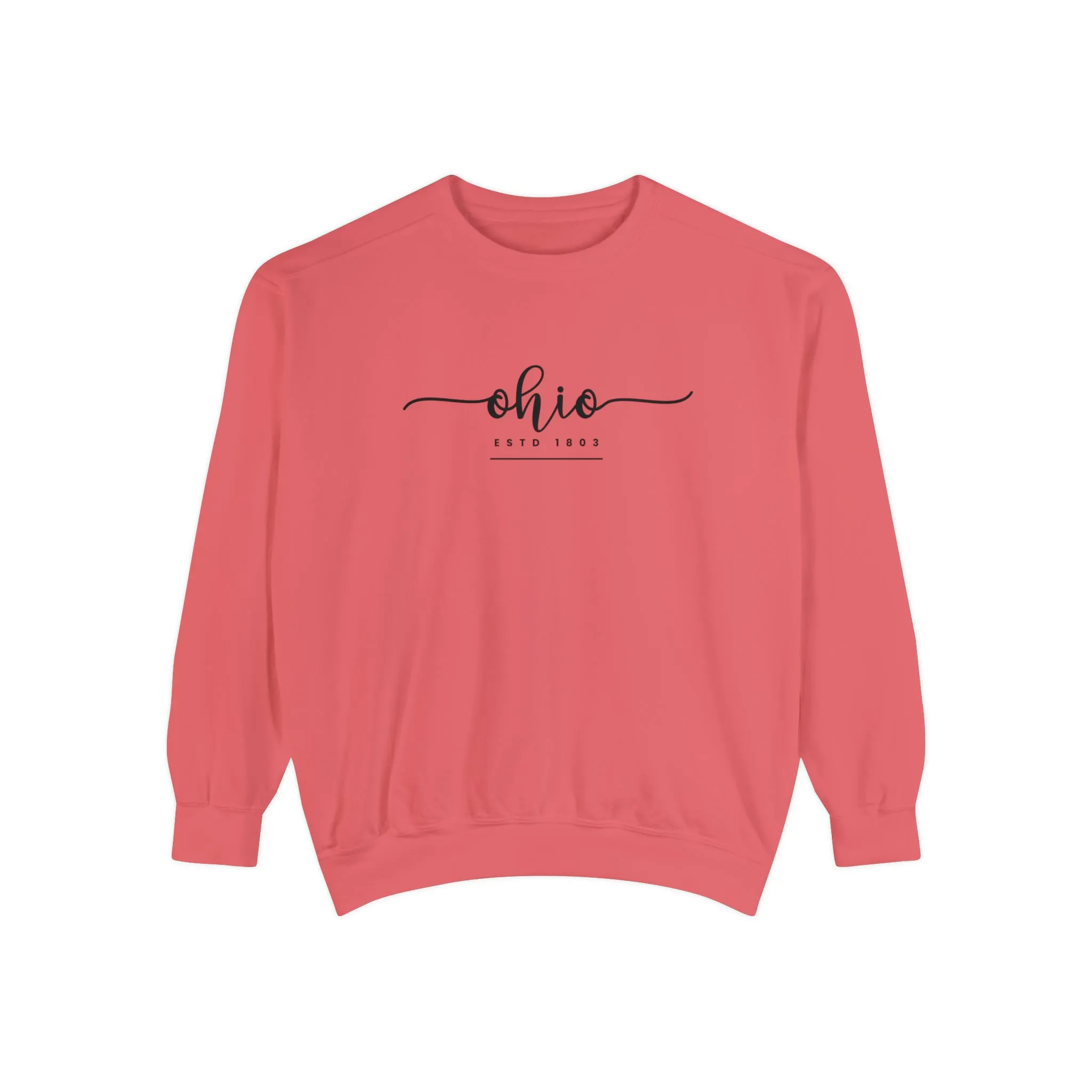 Comfort Colors Women's Sweatshirt - Ohio Pride Pullover
