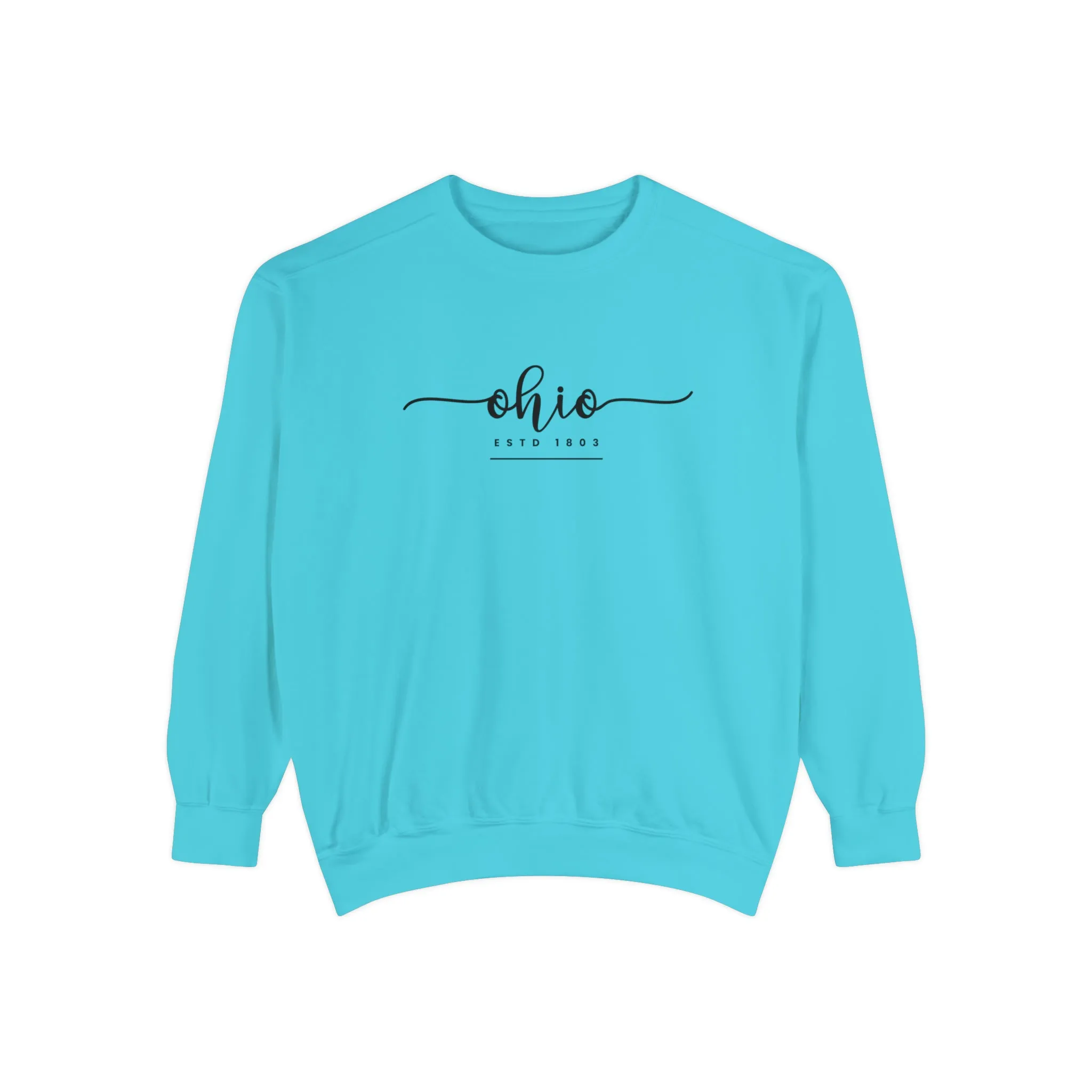 Comfort Colors Women's Sweatshirt - Ohio Pride Pullover