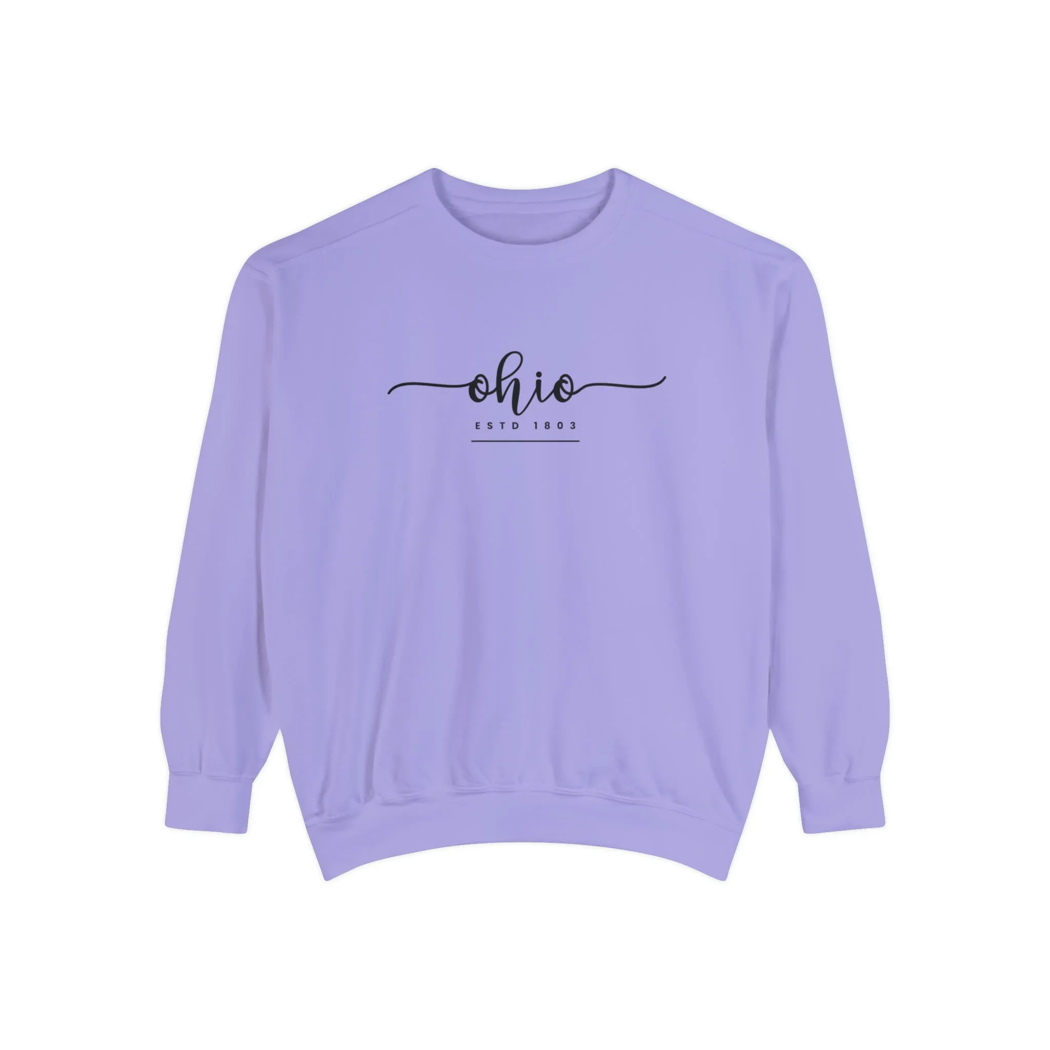 Comfort Colors Women's Sweatshirt - Ohio Pride Pullover