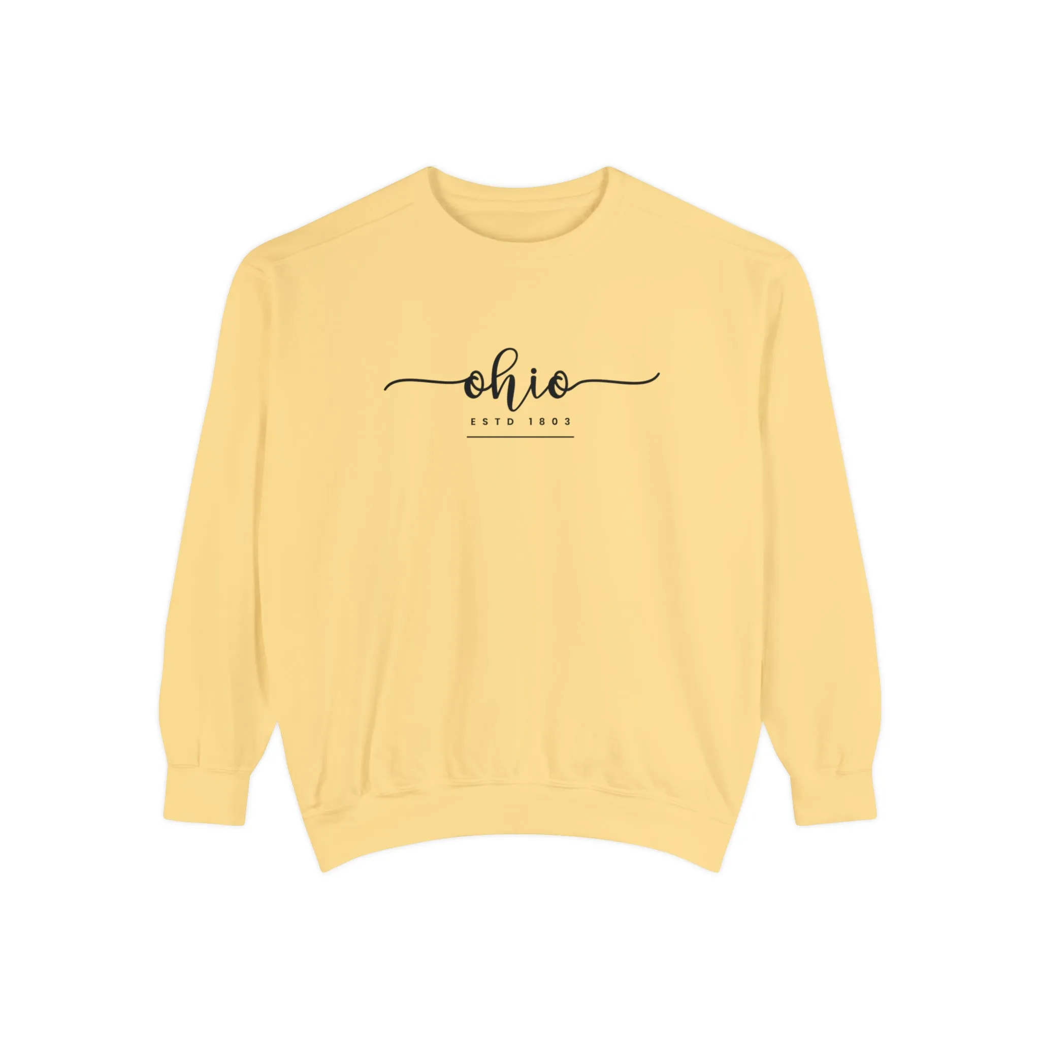 Comfort Colors Women's Sweatshirt - Ohio Pride Pullover