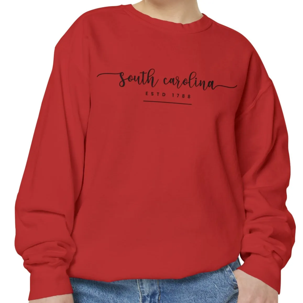 Comfort Colors Women's Sweatshirt - South Carolina Pride Pullover