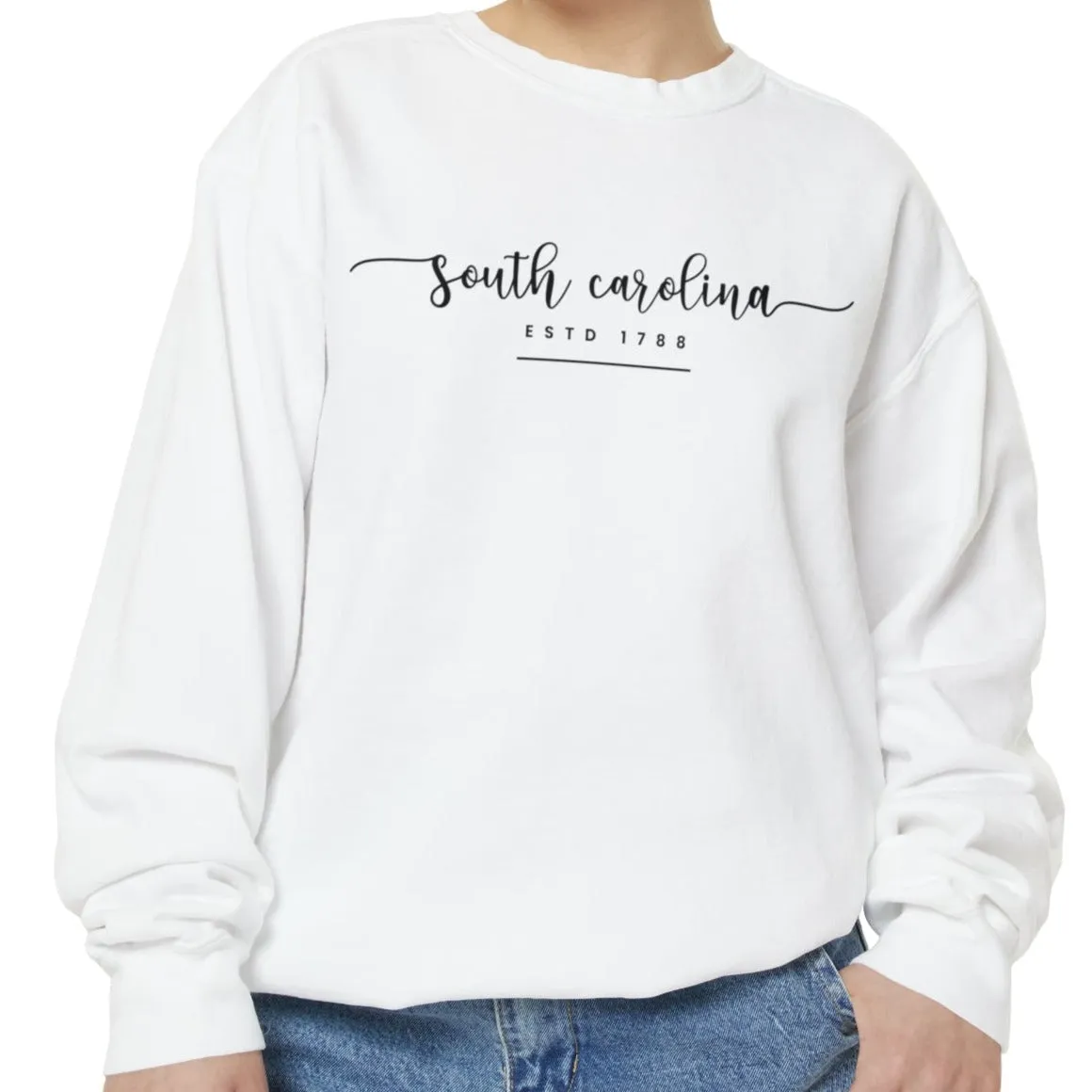 Comfort Colors Women's Sweatshirt - South Carolina Pride Pullover