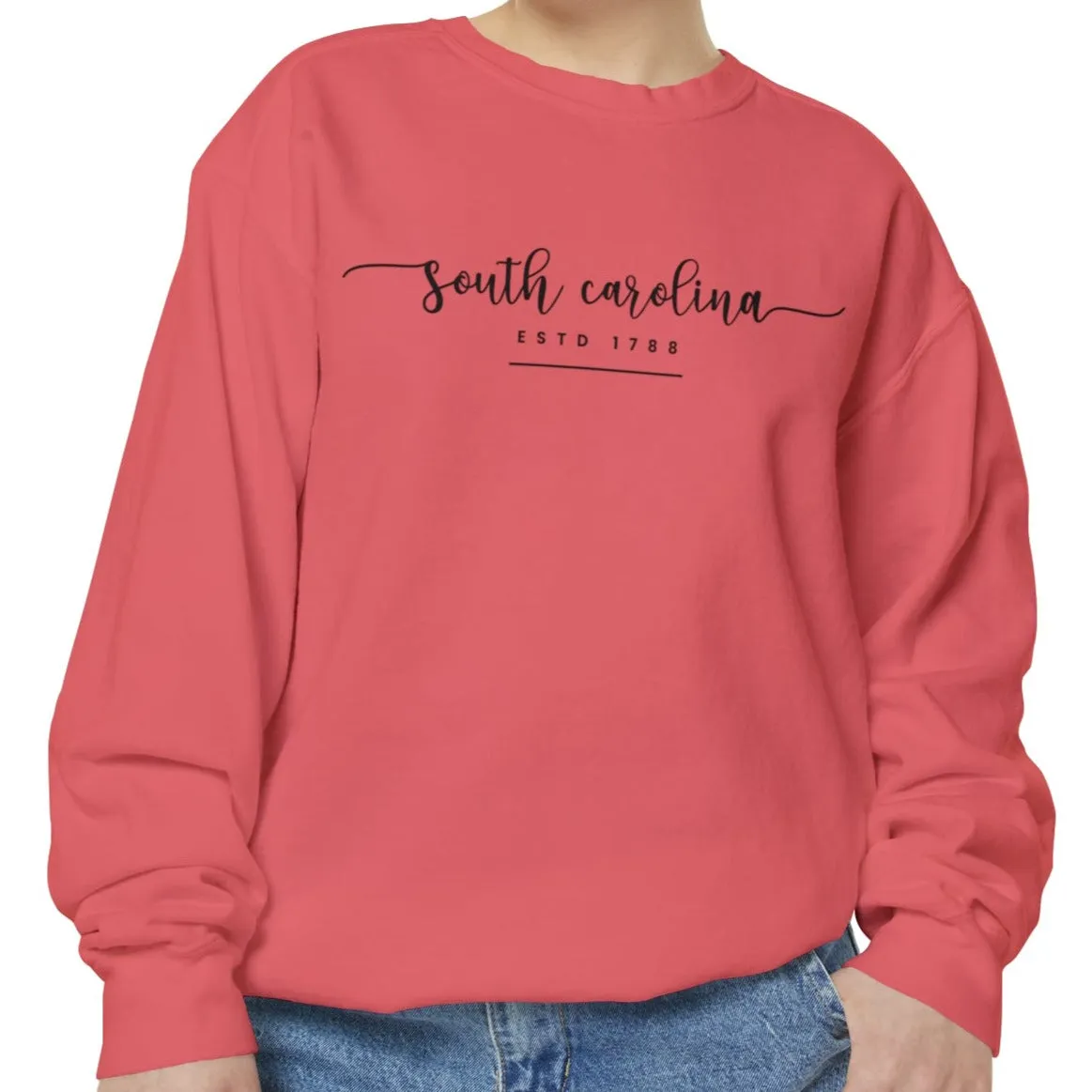 Comfort Colors Women's Sweatshirt - South Carolina Pride Pullover