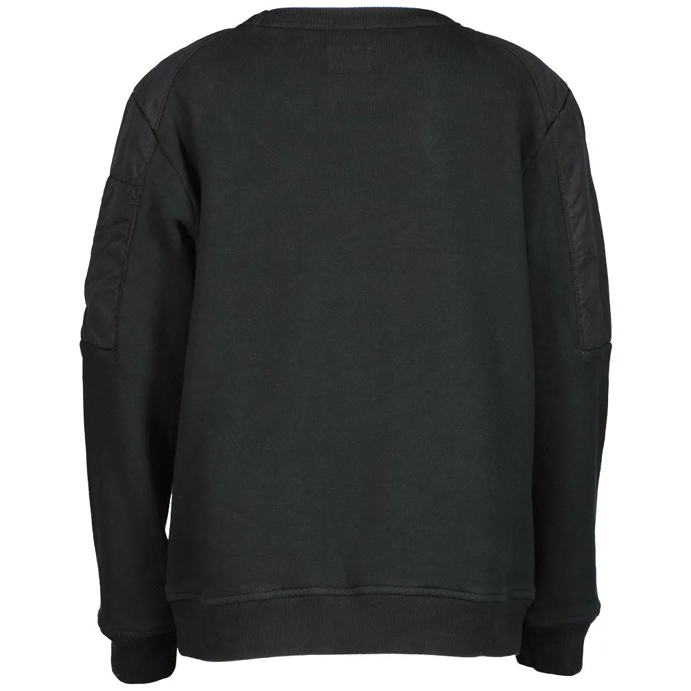 C.P. Junior Mixed Crewneck Lens Sweatshirt