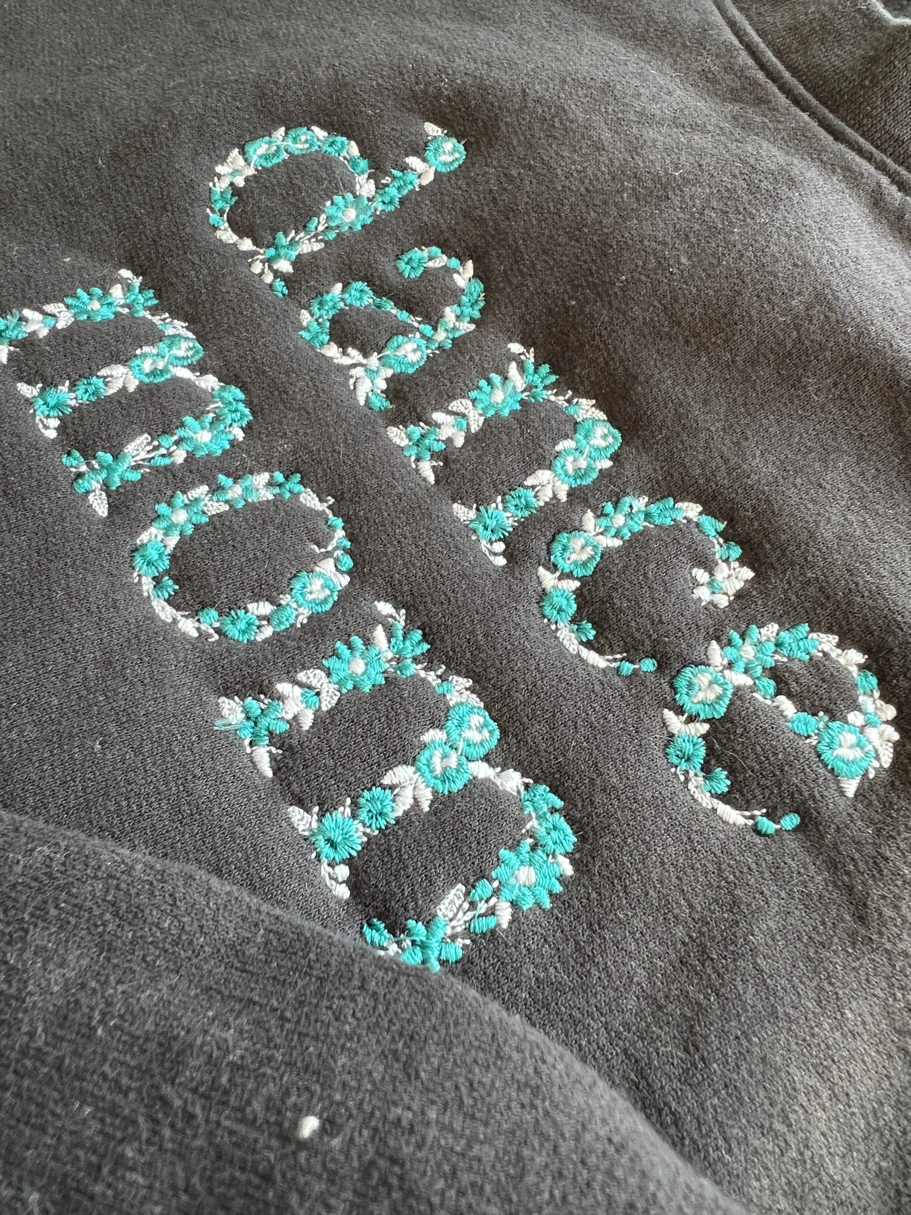Dance Mom Embroidered Crewneck
