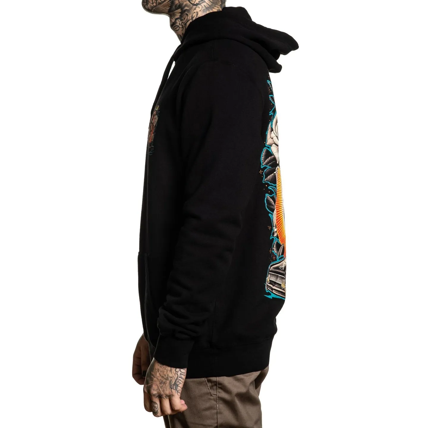 Femme Fatale Mens Pullover Hoodie