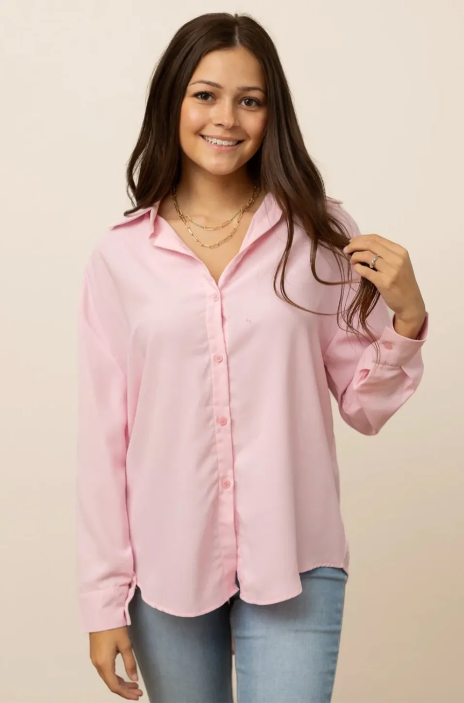 Kathryn Classic Button-Up
