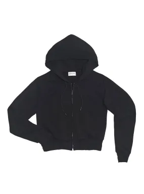 Milan Crop Zip Hoodie