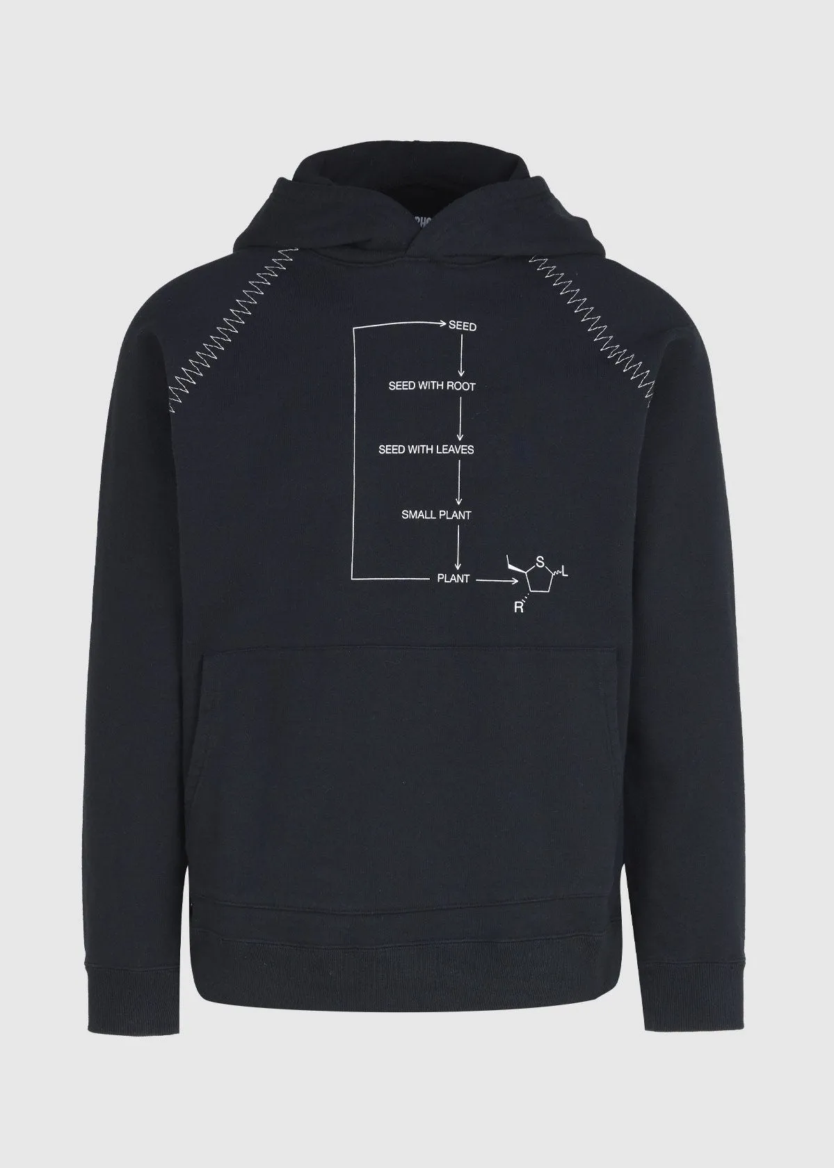 NEIGHBORHOOD: BIO HOODIE [BLACK]