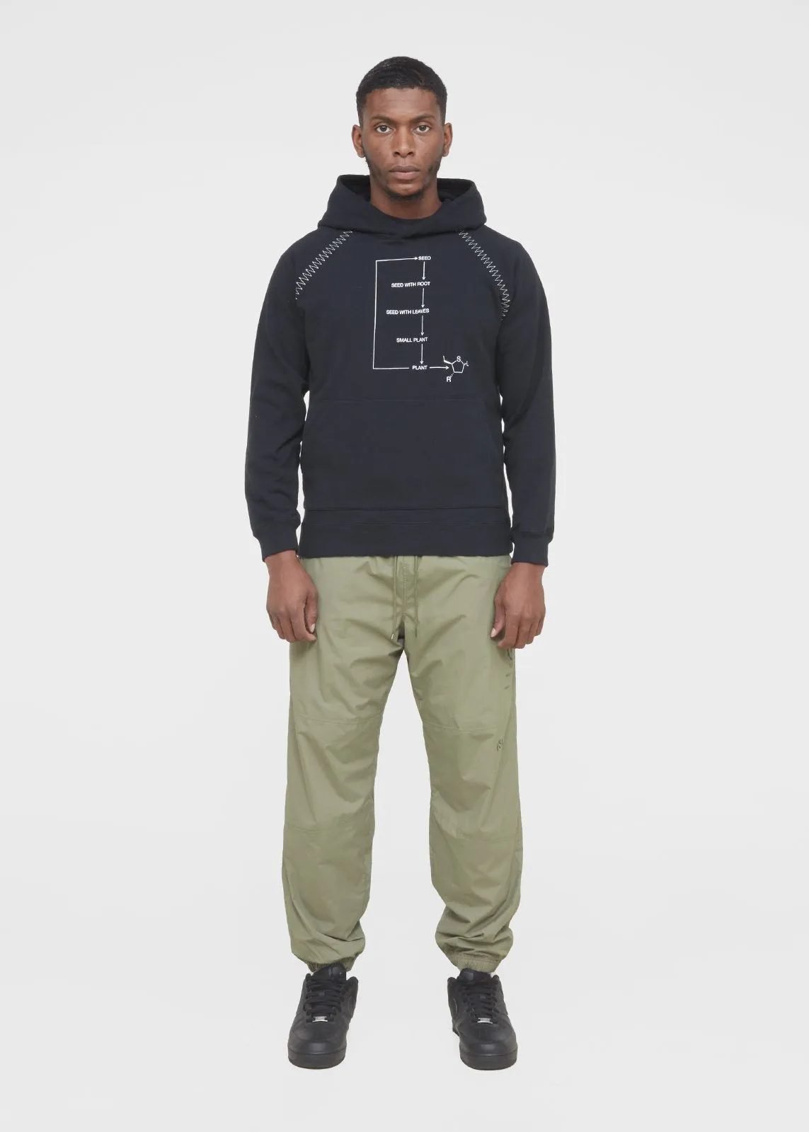 NEIGHBORHOOD: BIO HOODIE [BLACK]