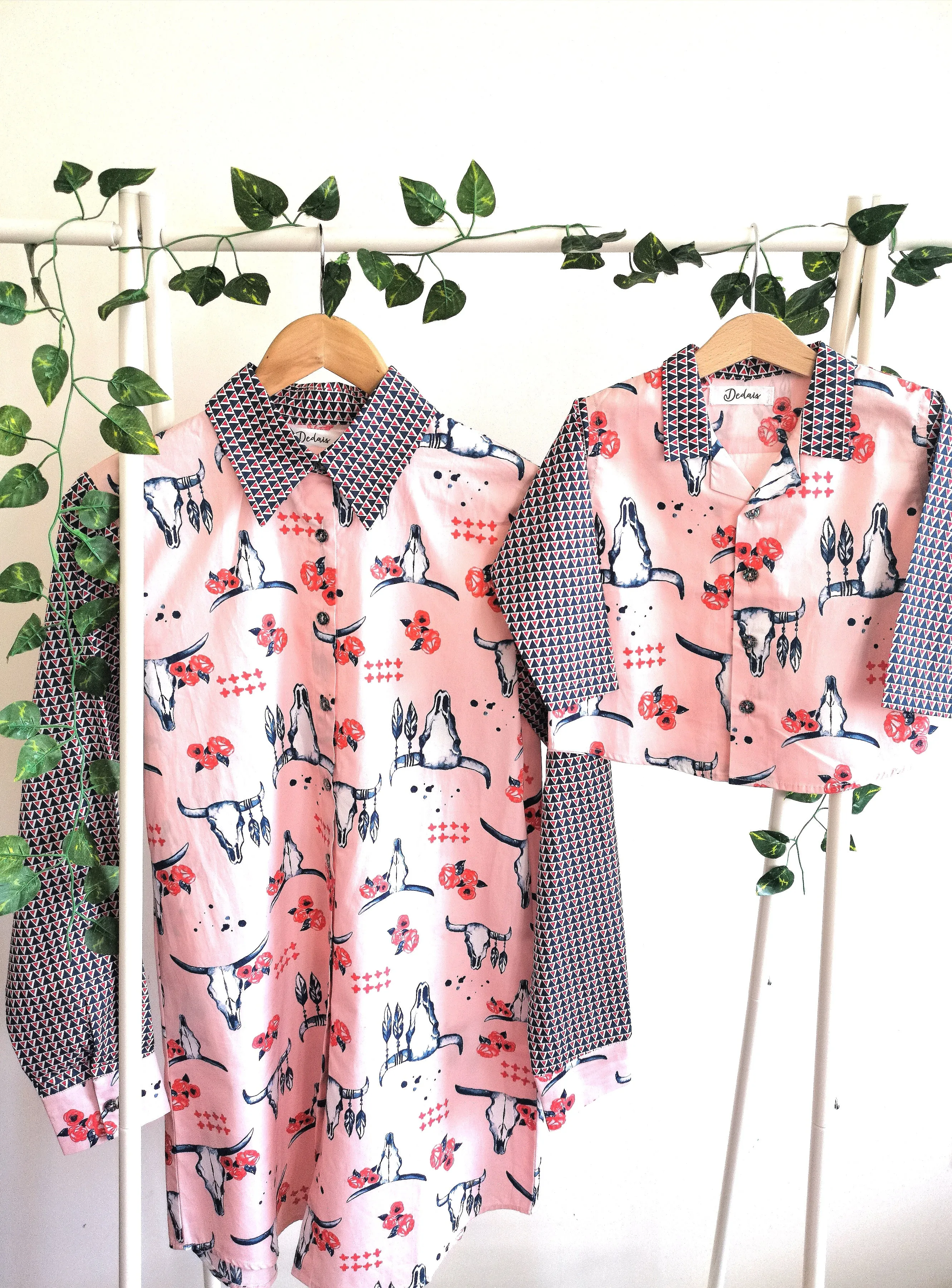 Skulls Organic Women's Dress Shirt