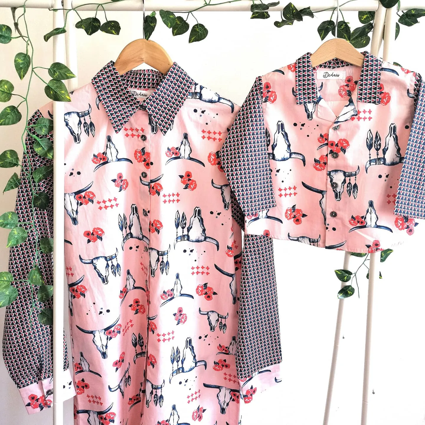 Skulls Organic Women's Dress Shirt