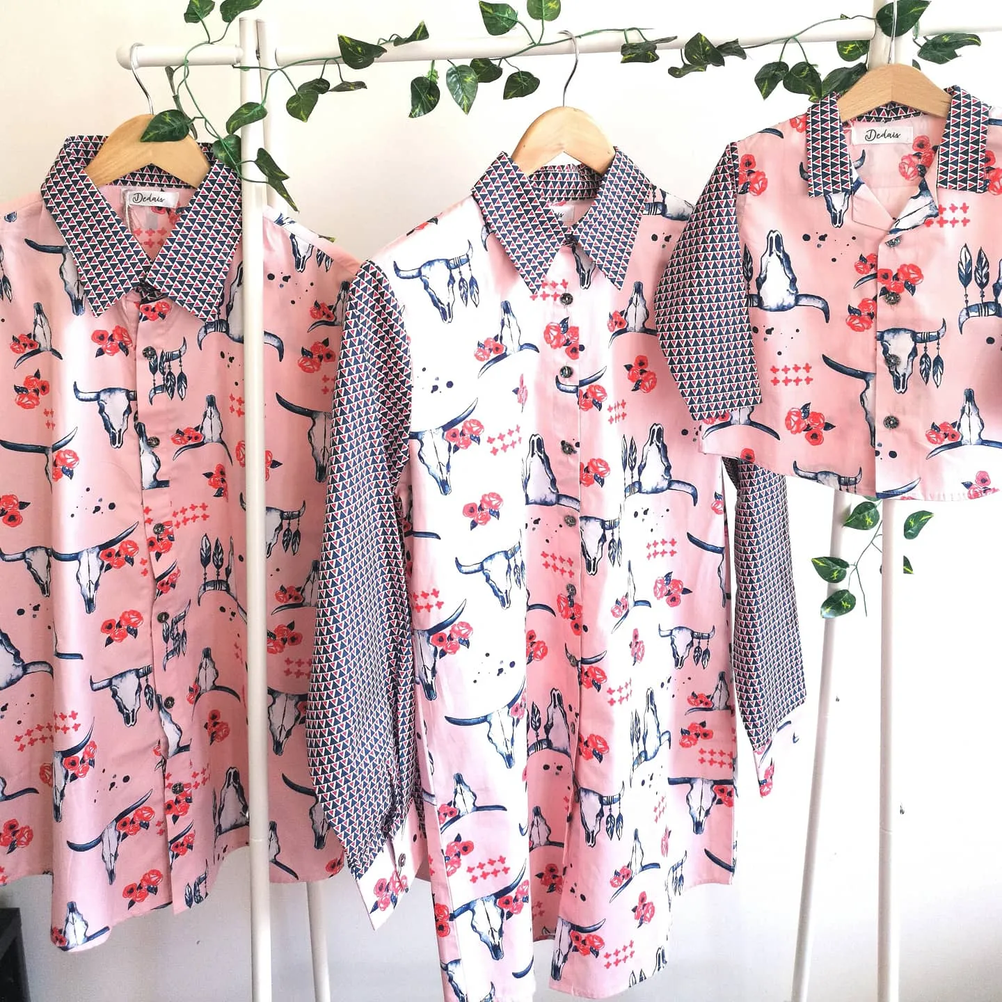 Skulls Organic Women's Dress Shirt