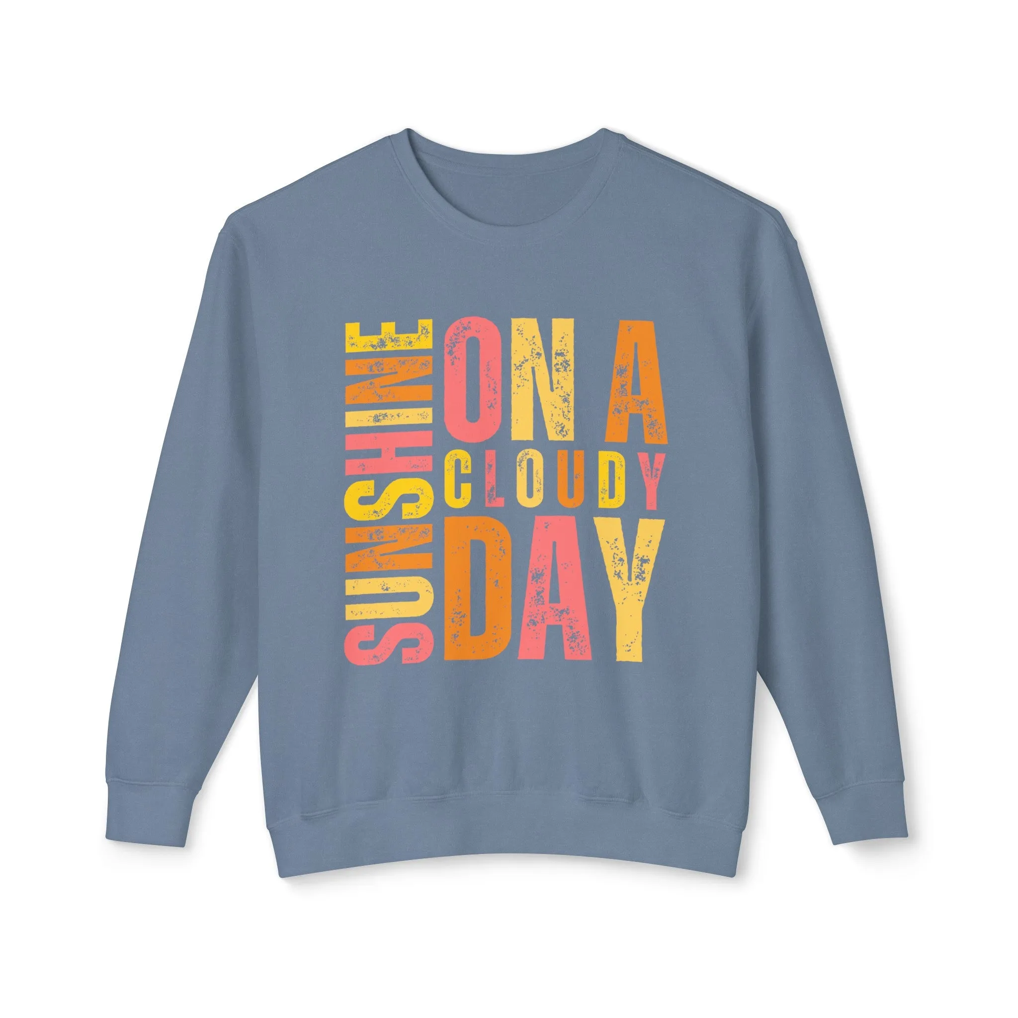 Sunshine Sherbet Women's Lightweight Crewneck Sweatshirt