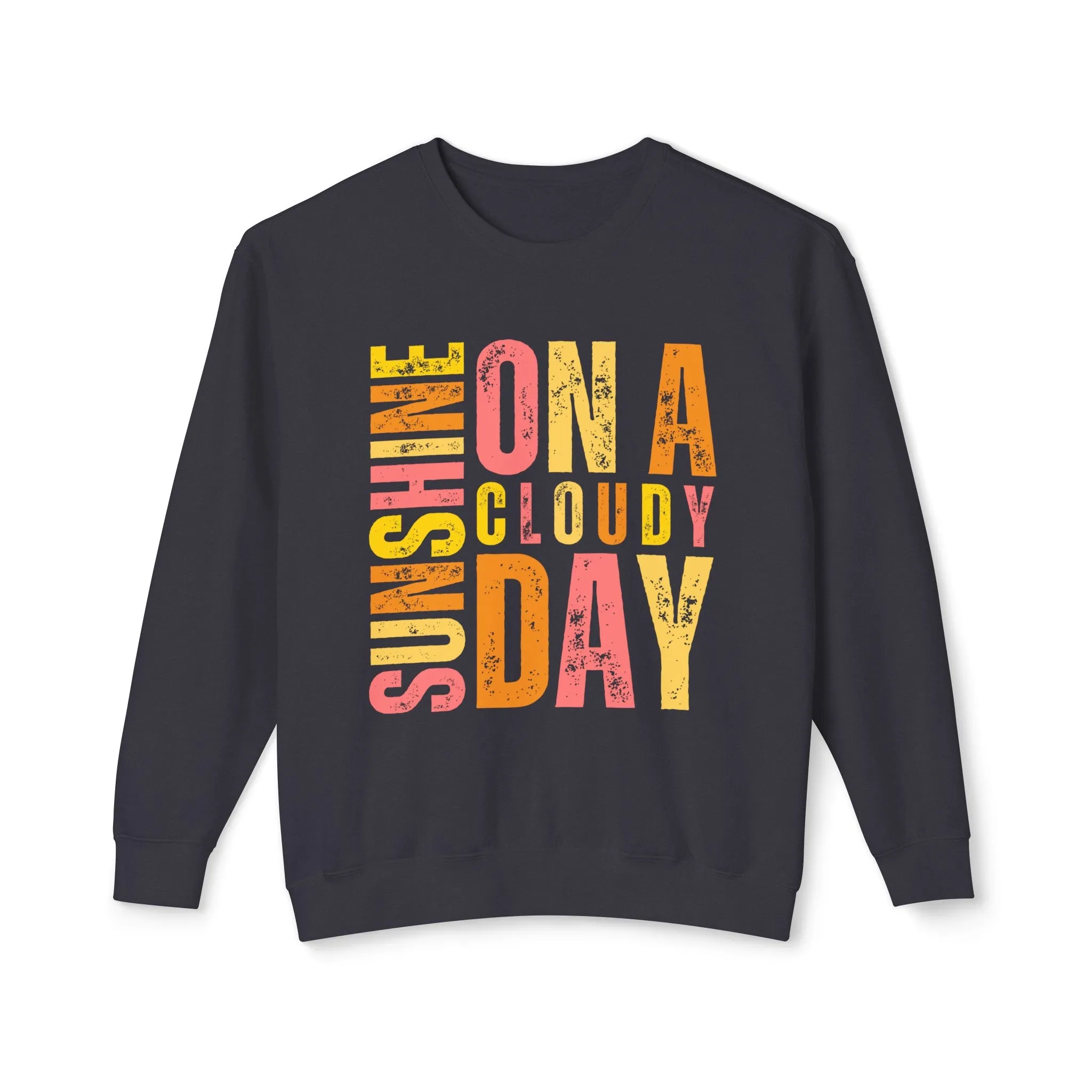 Sunshine Sherbet Women's Lightweight Crewneck Sweatshirt