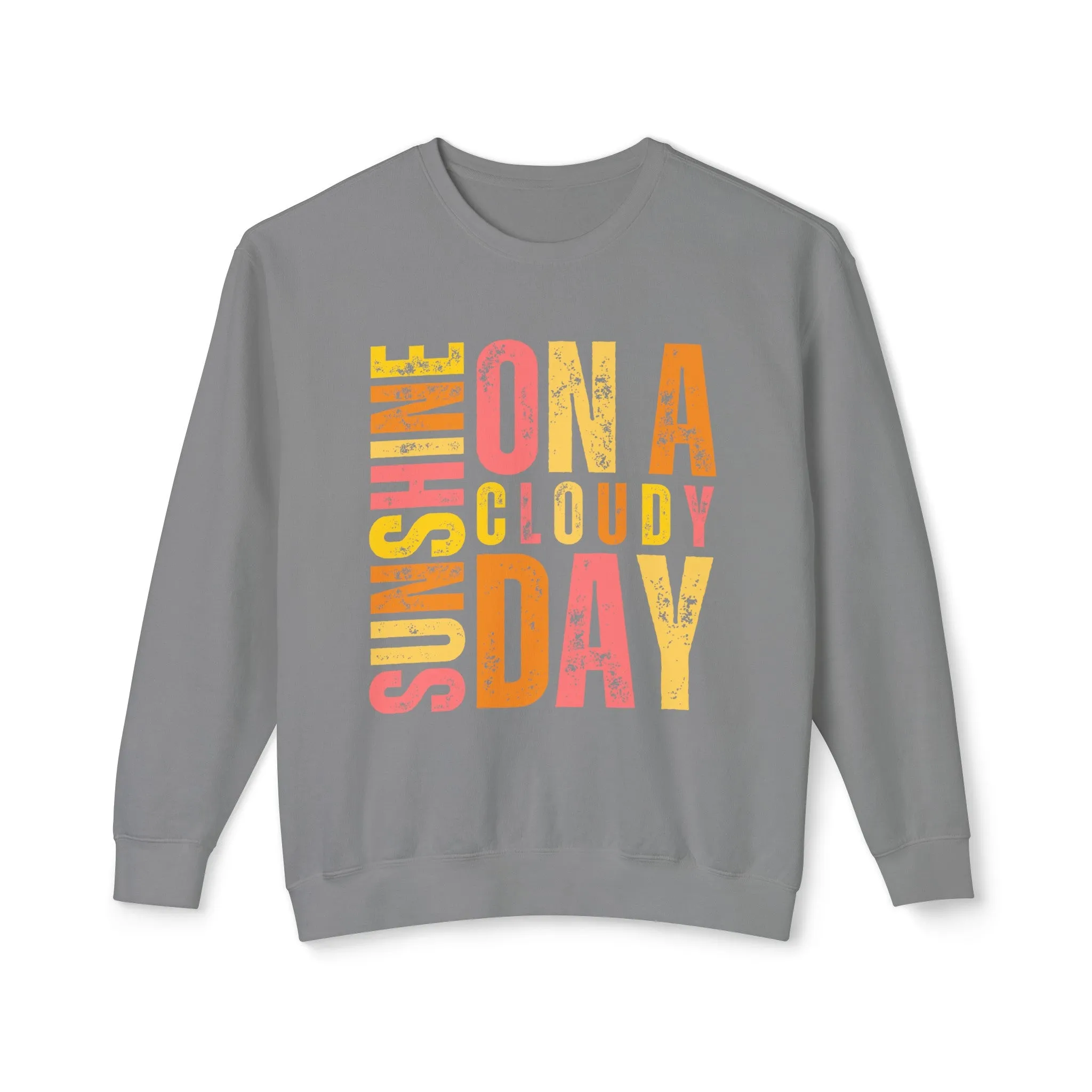 Sunshine Sherbet Women's Lightweight Crewneck Sweatshirt