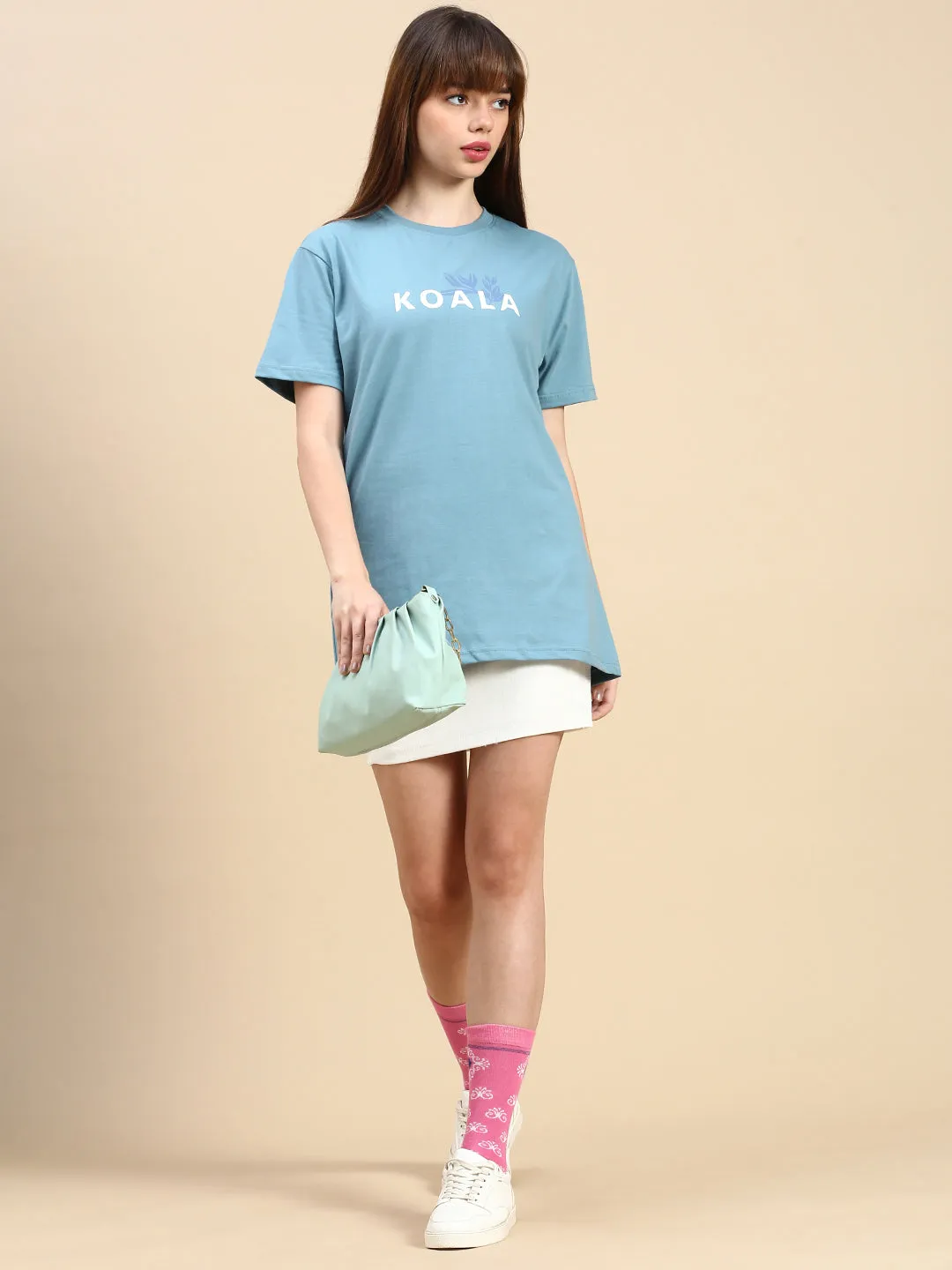 Unisex Regular Fit Fýlla Blue TShirt