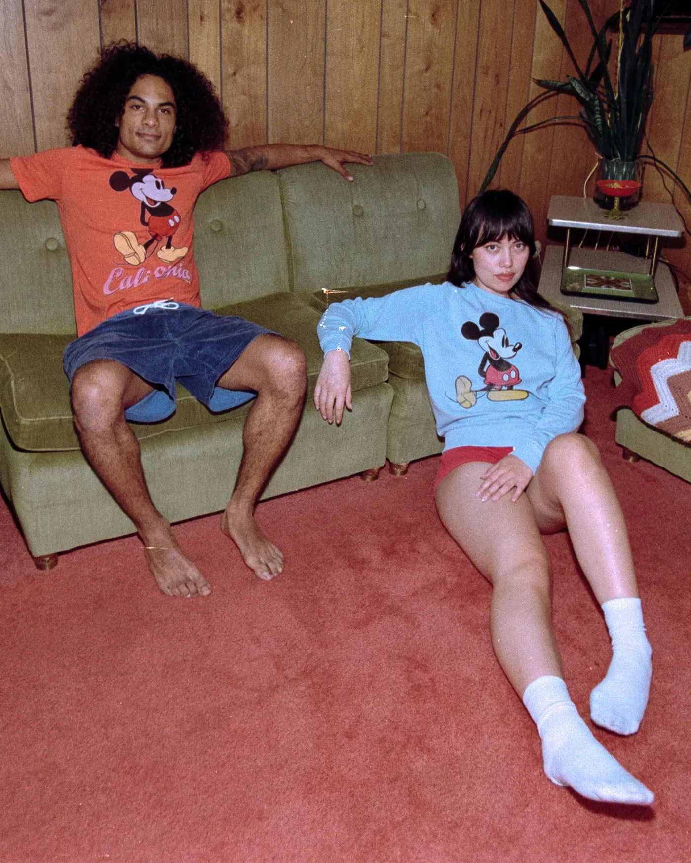 Women's Mickey Raglan Fleece Pullover